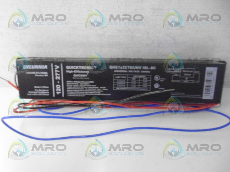 SYLVANIA QHE1X32T8/UNVISL-SC QUICKTRONIC BALLAST *NEW NO BOX*