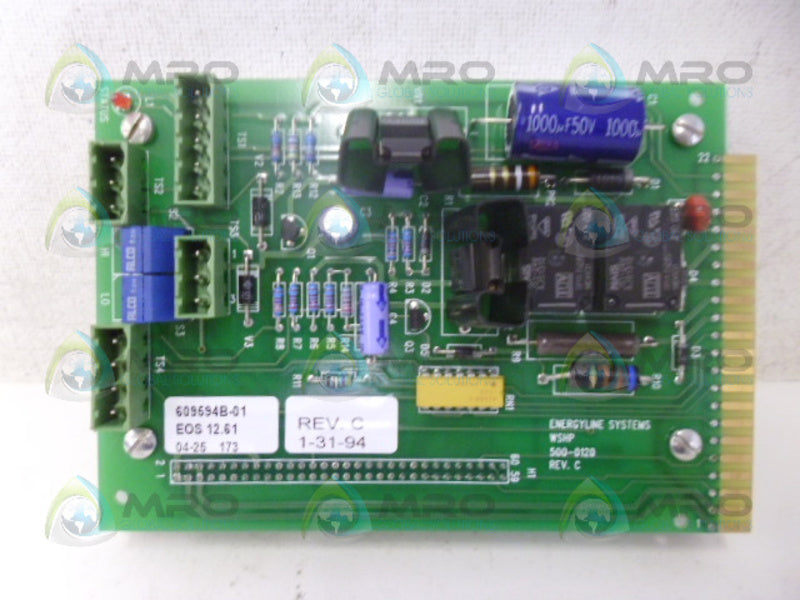 ENERGYLINE 500-0120 REV. C PC BOARD*USED*