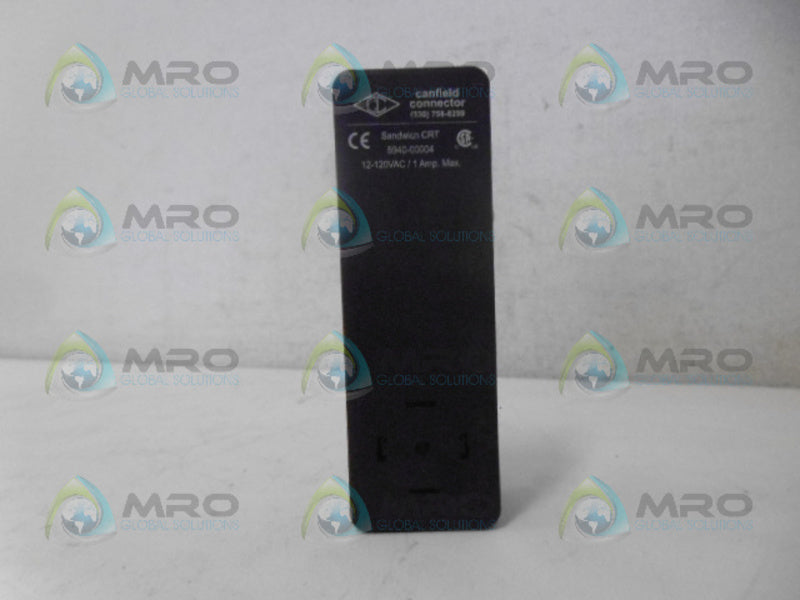CANFIELD CONNECTOR 5940-00005 TIMER RELAY *USED*