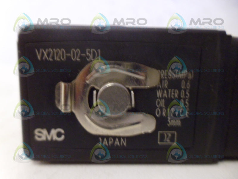 SMC VX2120-02-5D1 VALVE *NEW NO BOX*