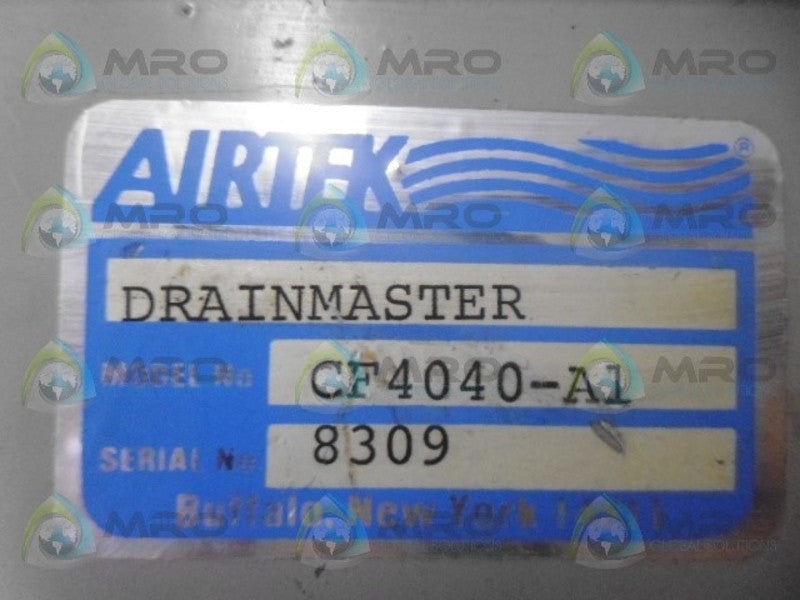 AIRTEK CF4040-A1 DRAIN MASTER *USED*