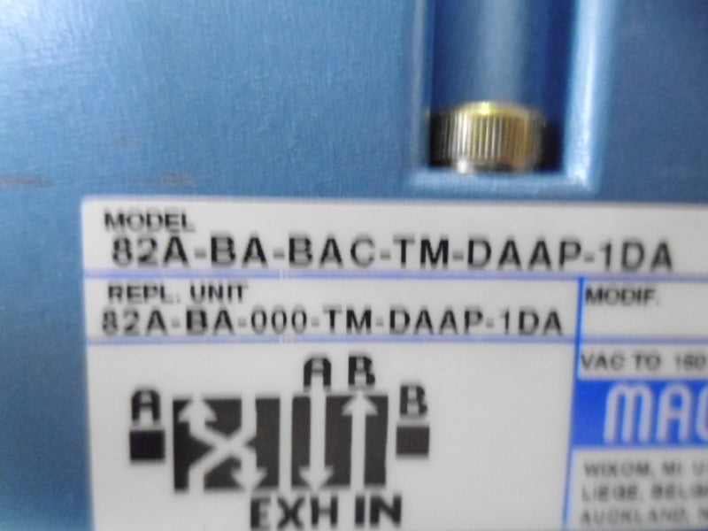MAC 82A-BA-BAC-TM-DAAP-1DA SOLENOID VALVE  NSMP