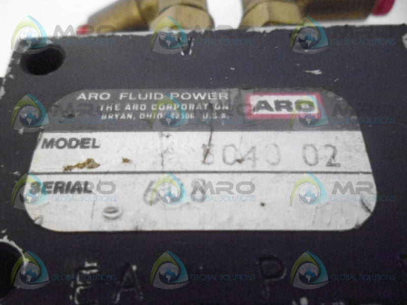 ARO 5040 02 VALVE *USED*