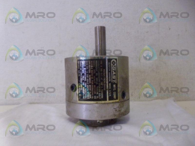 GAST GR-11 GEAR REDUCER UNMP