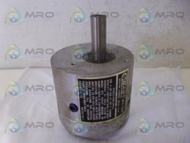 GAST GR-11 GEAR REDUCER UNMP