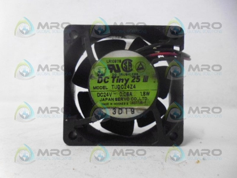 JAPAN SERVO CO. TUDC24Z4 COOLING FAN UNMP