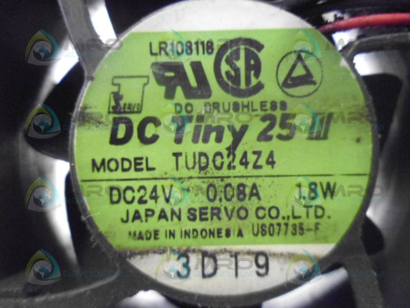 JAPAN SERVO CO. TUDC24Z4 COOLING FAN UNMP