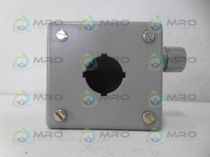 HOFFMAN E1PB PUSHBUTTON ENCLOSURE (AS PICTURED) UNMP