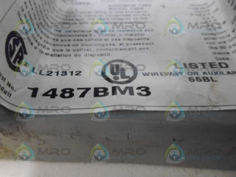 HAMMOND 1487BM3 WIREWAY NIPPLE UNMP