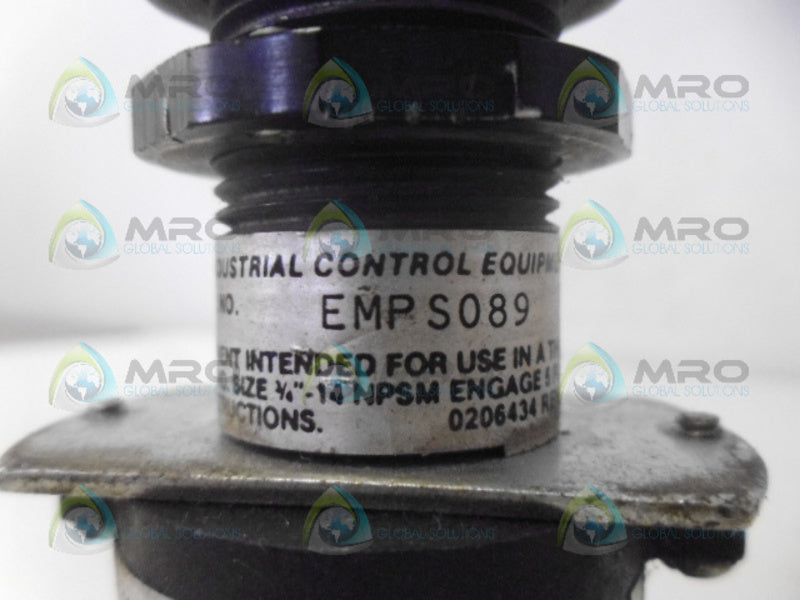 CROUSE-HINDS EMPS089 3 POSITION OPERATOR SWITCH MODULE NSNP