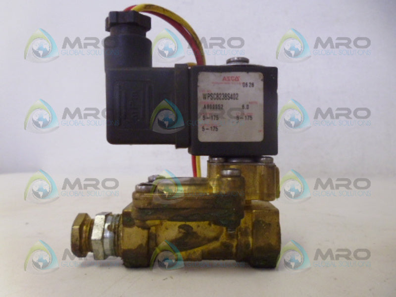ASCO WPSC8238S402 VALVE (AS PICTURED) UNMP