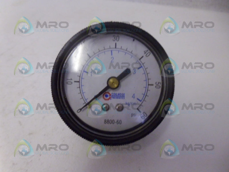 COILHOSE 8800-60 PRESSURE GUAGE  60PSI NSNP