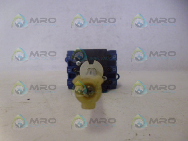 KRAUS + NAIMER K300 Q25648/060 MANUAL MOTOR CONTROLLER UNMP