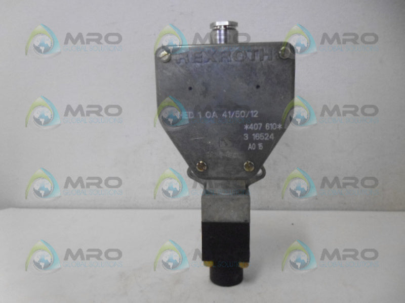 REXROTH HED1-0A-41/50/12 PRESSURE SWITCH NSNP