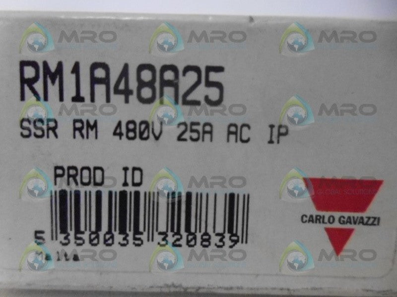 CARLO GAVAZZI RM1A48A25 SOLID STATE RELAY NSMP