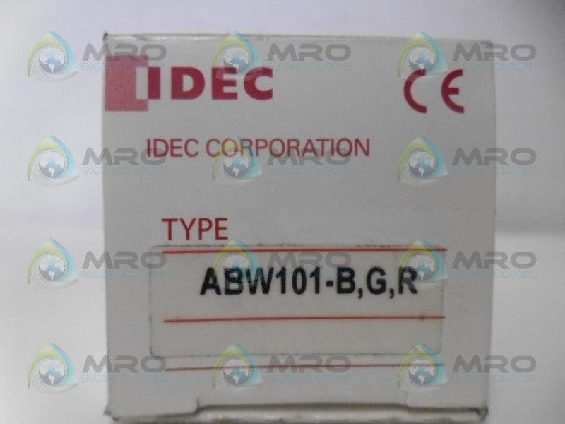 IDEC ABW101-B,G,R PUSHBUTTON SET NSMP