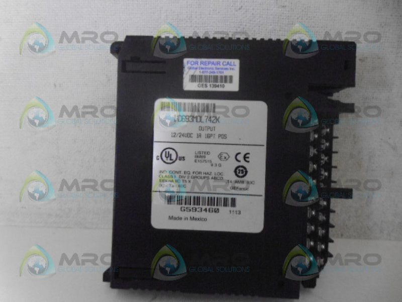 GE FANUC IC693MDL742K OUTPUT MODULE (AS PICTURED) NSNP