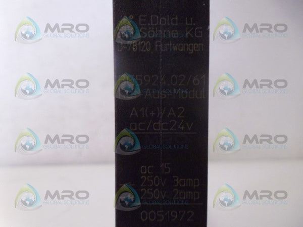 SAFEMASTER BG5924.02/61 RELAY NSNP
