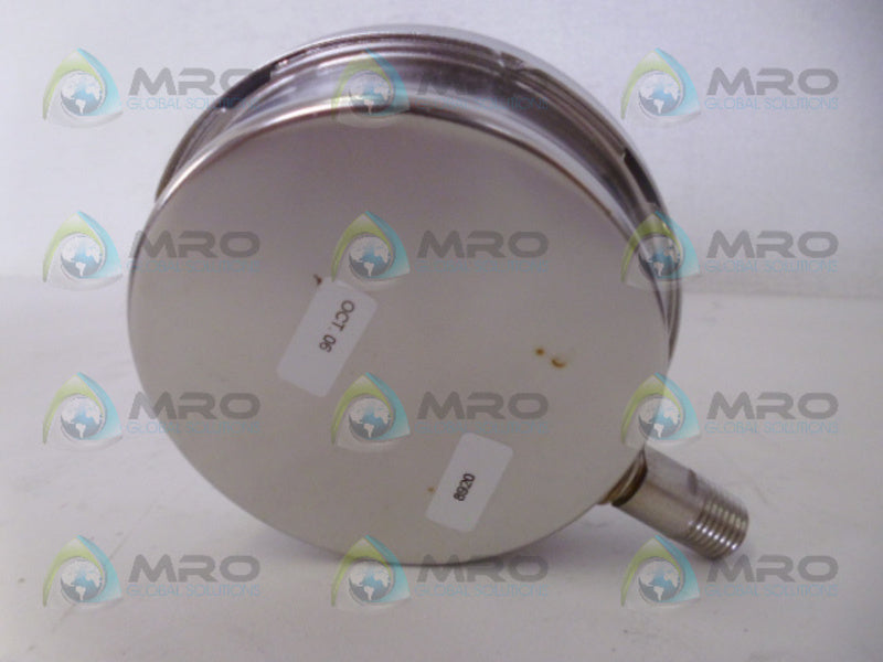ASHCROFT 35-1009-SWL-02L-100#-LJ GUAGE 100PSI NSMP