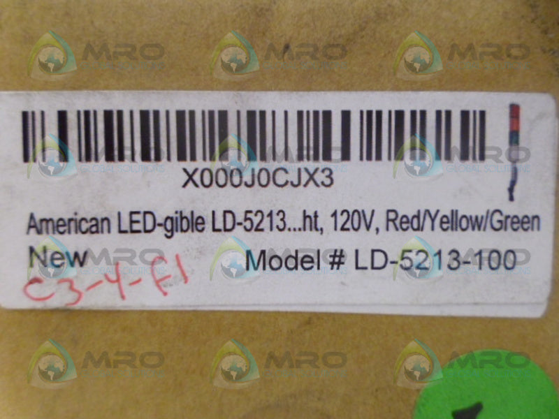AMERICAN LED-GIBLE LD-5213-100 LED TOWER LIGHT NSMP