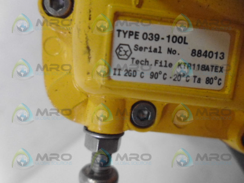 KINETROL 039-100L ACTUATOR NSNP