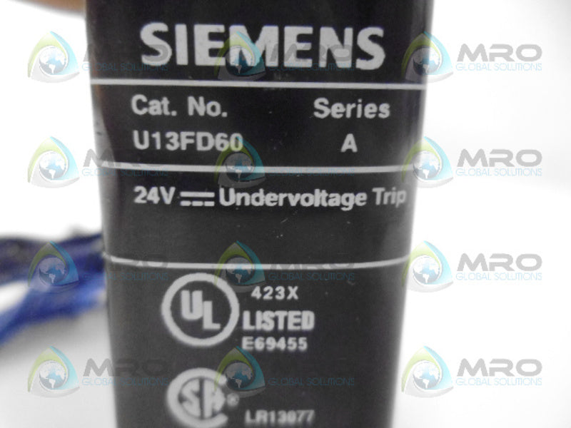 SIEMENS U13FD60/A CIRCUIT BREAKER NSNP