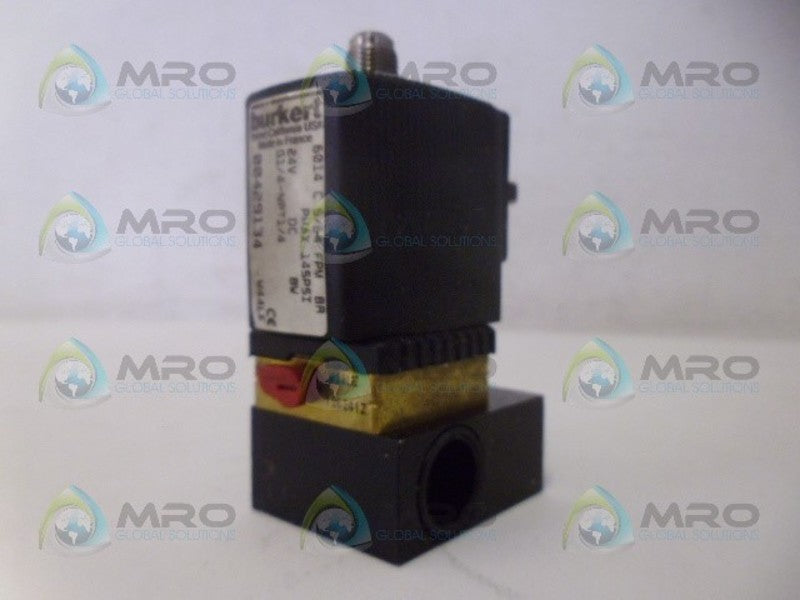 BURKERT 6014 C 5/64 FPM BR SOLENOID VALVE UNMP