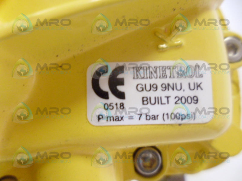 KINETROL GU9 9NU VALVE POSITIONER NSNP