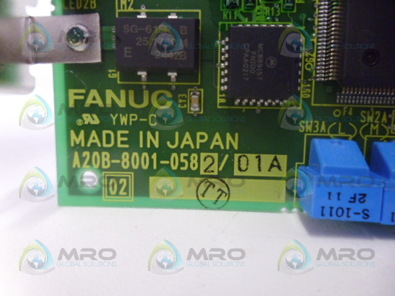 FANUC A20B-8001-0582/01A  INTERFACE UNMP