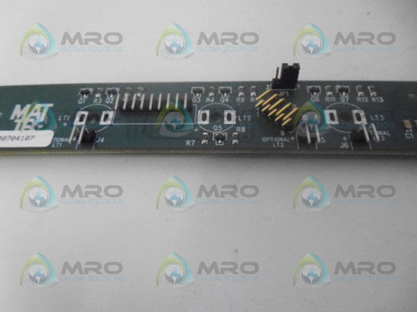 MATTEC 200704107 PC BOARD UNMP