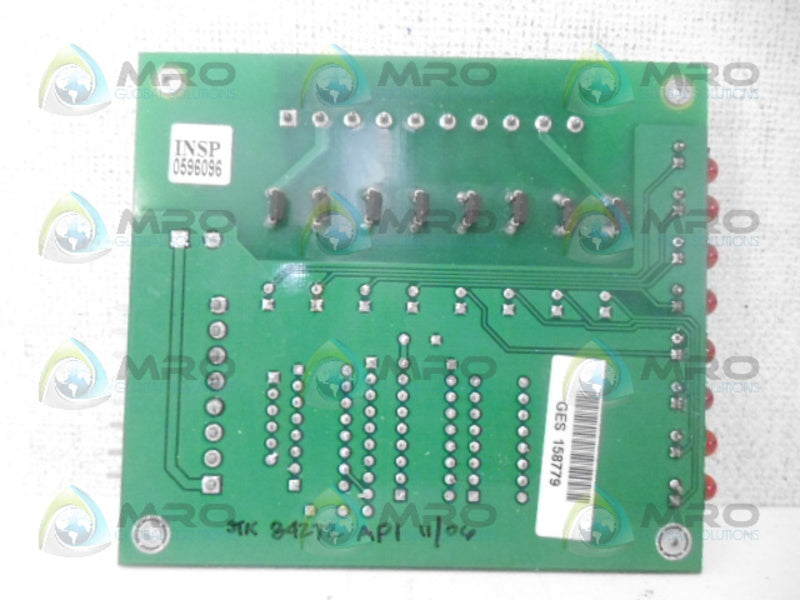 UNIVERSAL DYNAMICS PCB-086A DISPLAY CARD UNMP