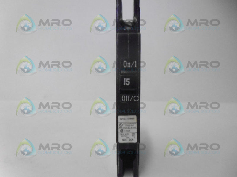 CUTLER HAMMER QCR1015 CIRCUIT BREAKER UNMP