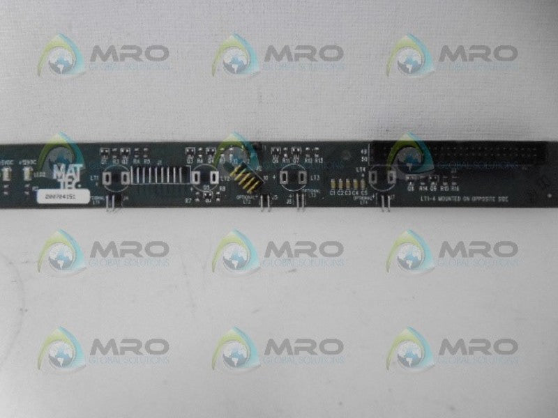 MATTEC 200704151 CIRCUIT BOARD UNMP