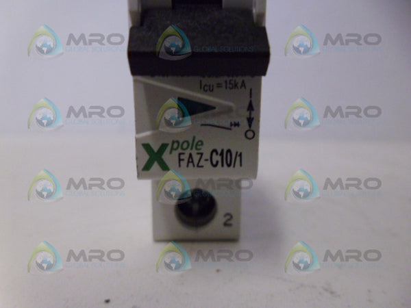 MOELLER FAZ-C10/1 CIRCUIT BREAKER NSNP
