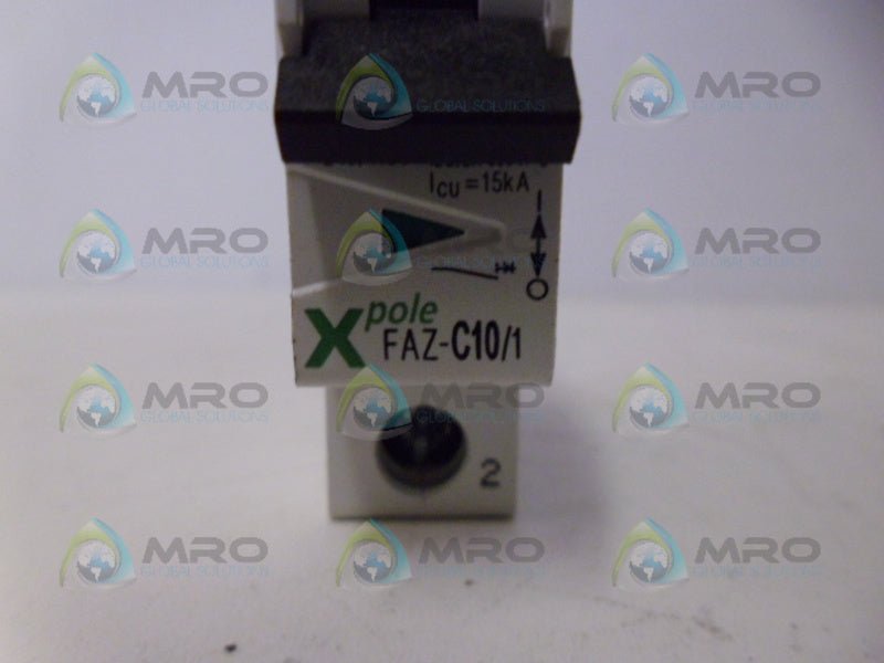 MOELLER FAZ-C10/1 CIRCUIT BREAKER NSNP