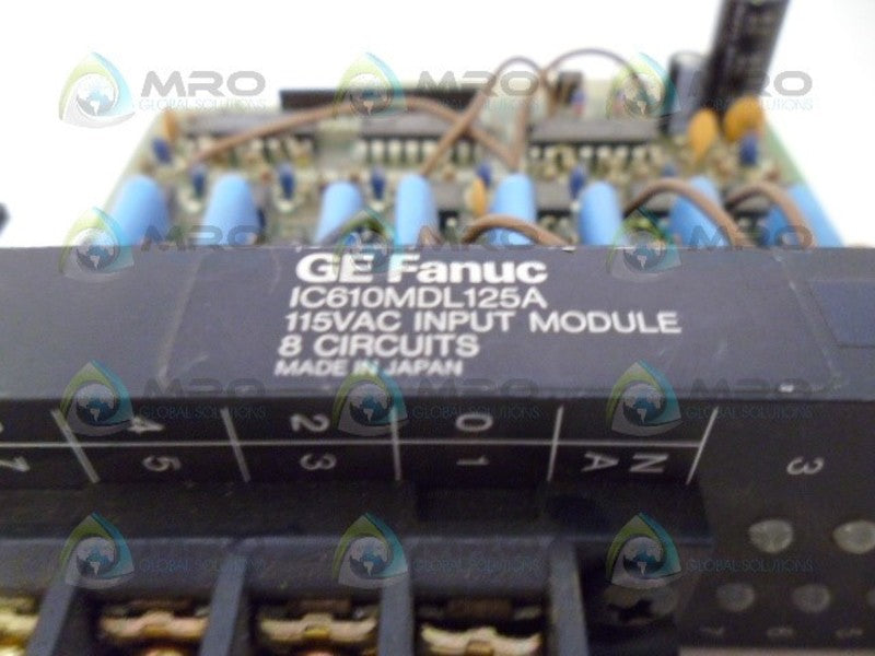 GE FANUC IC610MDL125A INPUT MODULE NSNP