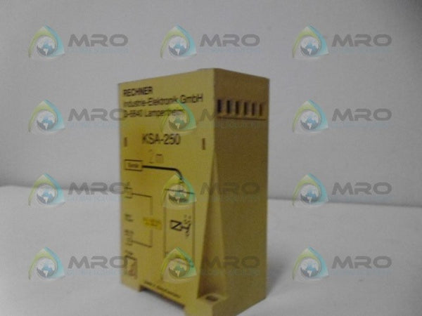 RECHNER KSA-250-2M-250VAC SAFETY RELAY UNMP