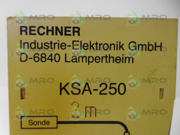 RECHNER KSA-250-2M-250VAC SAFETY RELAY UNMP