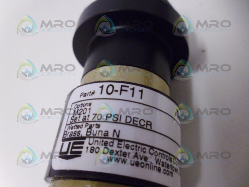 UNITED ELECTRIC 10-F11 PRESSURE SWITCH UNMP