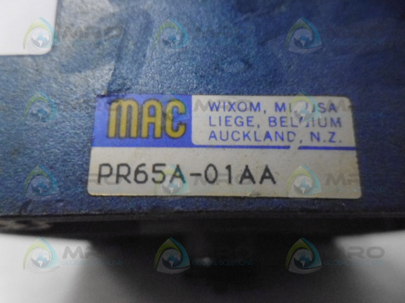 MAC PR65A-01AA PRESSURE REGULATOR  UNMP