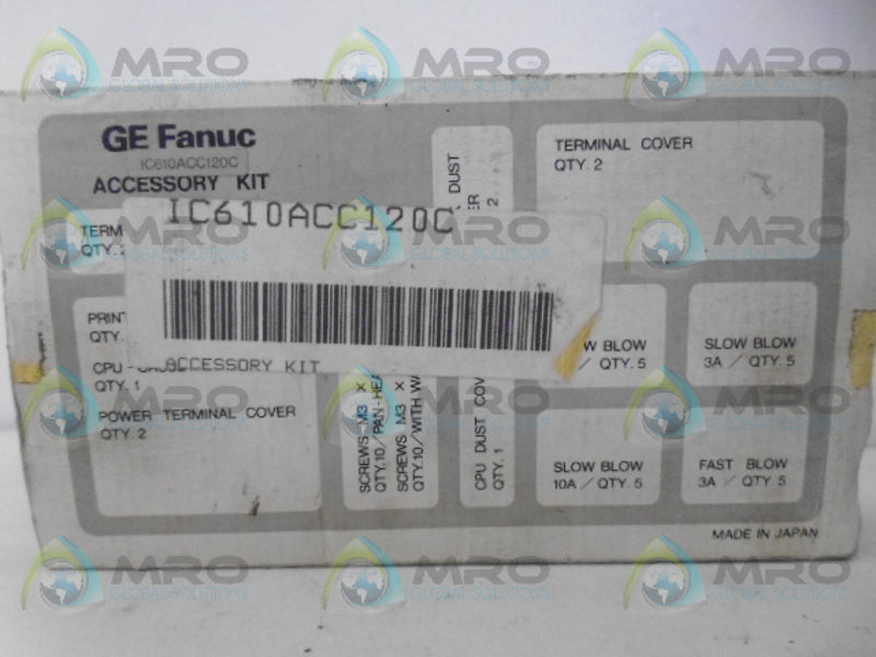 GE FANUC IC610ACC120C ACCESSORY KIT NSMP