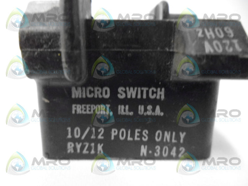 MICRO SWITCH RYZ1K COIL NSNP