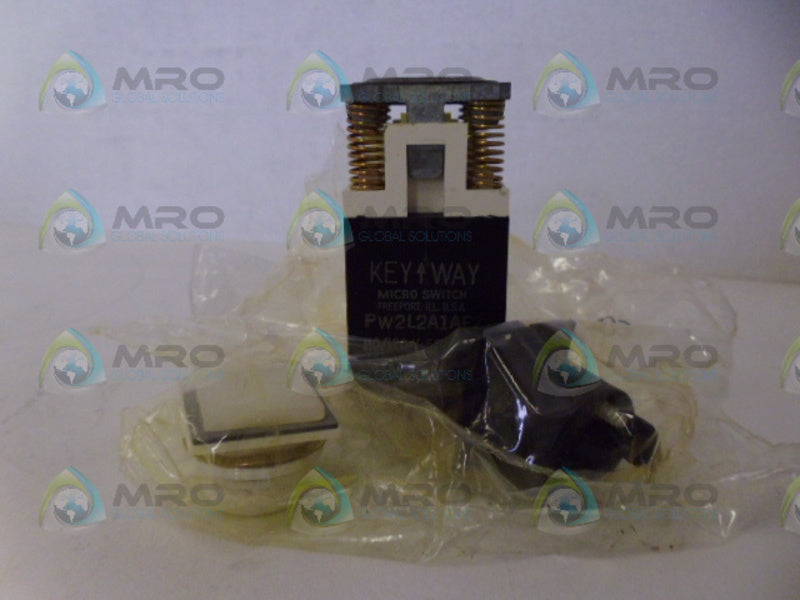 MICRO SWITCH PW2L2A1AF2 LIGHTED SWITCH UNIT NSMP
