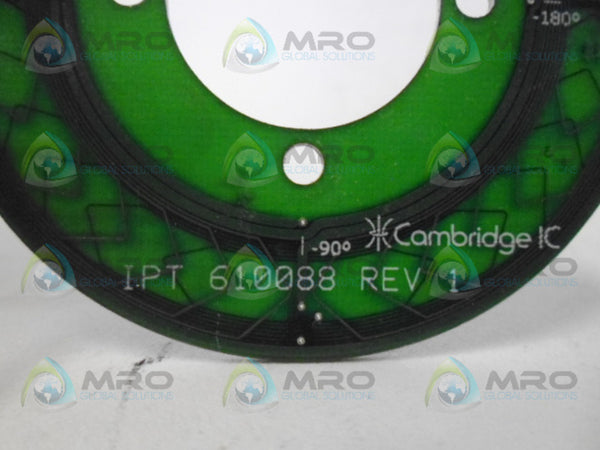 CAMBRIDGE 610088 REV1 PC BOARD UNMP