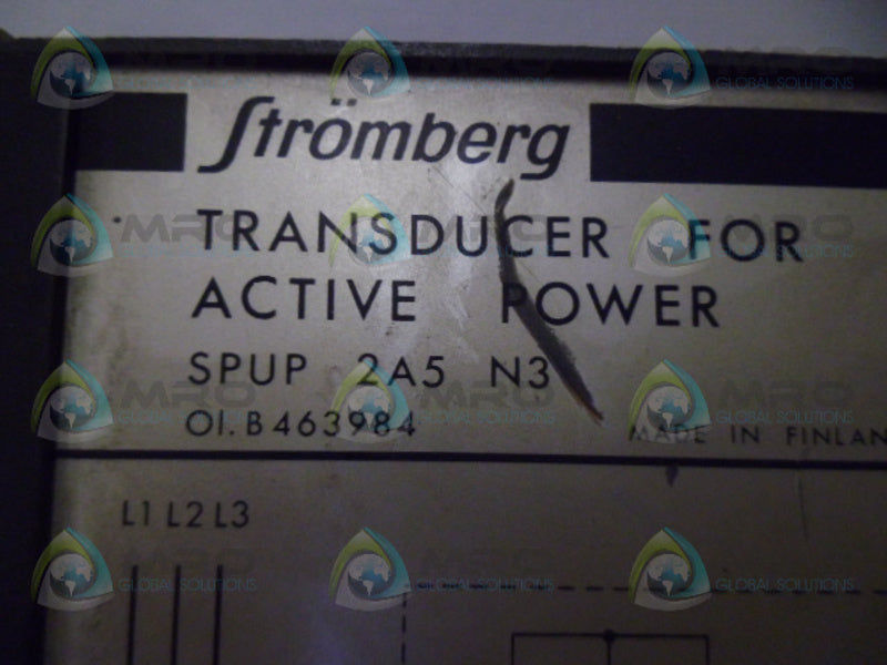 STROMBERG SPUP 2A5 N3 TRANSDUCER UNMP