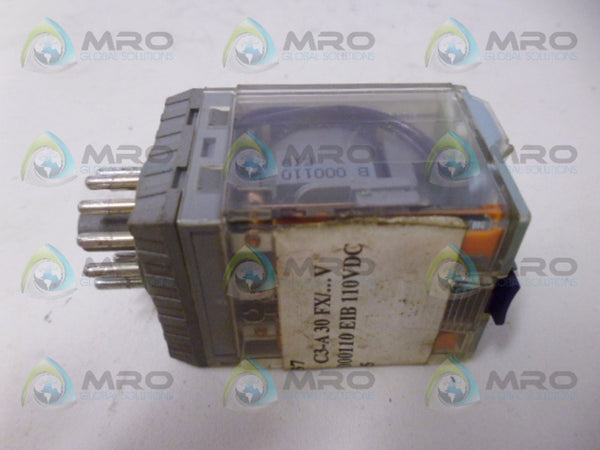 RELECO C3-A30FX RELAY DC110V UNMP
