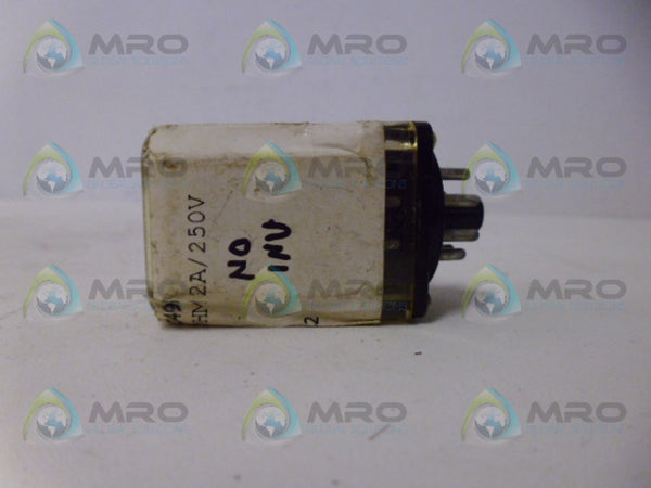 SCHRACK CSD11 RELAY 2A/250V UNMP