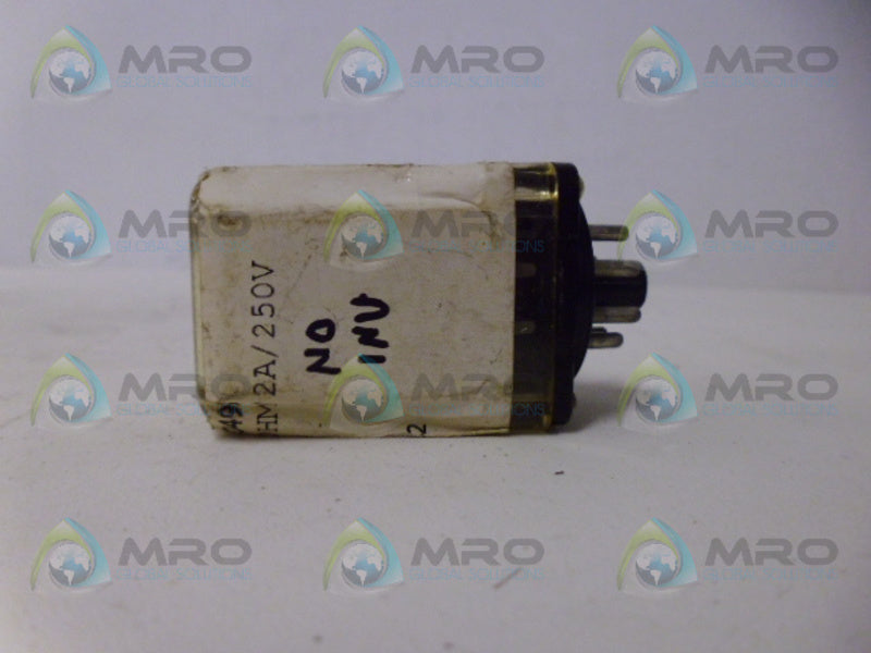 SCHRACK CSD11 RELAY 2A/250V UNMP