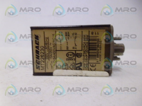 SCHRACK MT226230 RELAY 230V UNMP