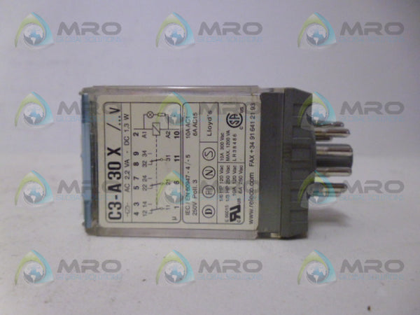 RELECO C3-A30X RELAY 110VDC UNMP